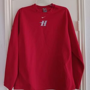 Nike Red Crewneck Thermal Fit Sweatshirt XL